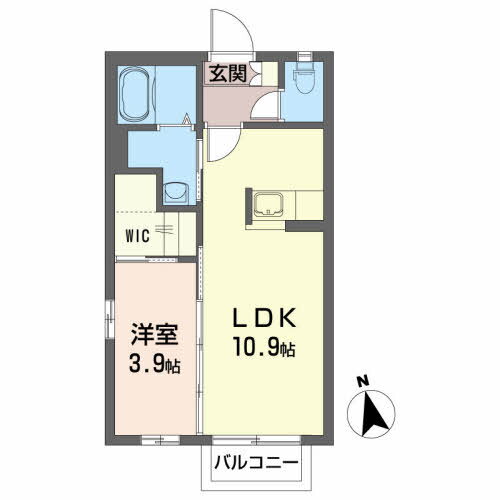 宮城県仙台市若林区元茶畑 連坊駅 1LDK アパート 賃貸物件詳細