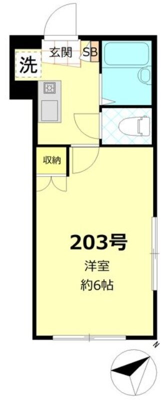 東京都大田区南蒲田１ 糀谷駅 1K アパート 賃貸物件詳細