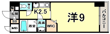 兵庫県神戸市兵庫区駅南通２ 兵庫駅 1K マンション 賃貸物件詳細
