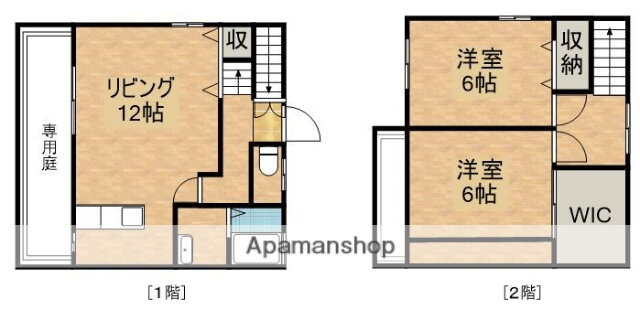 ガーデンビレッジまるおか 1階 2LDK 賃貸物件詳細