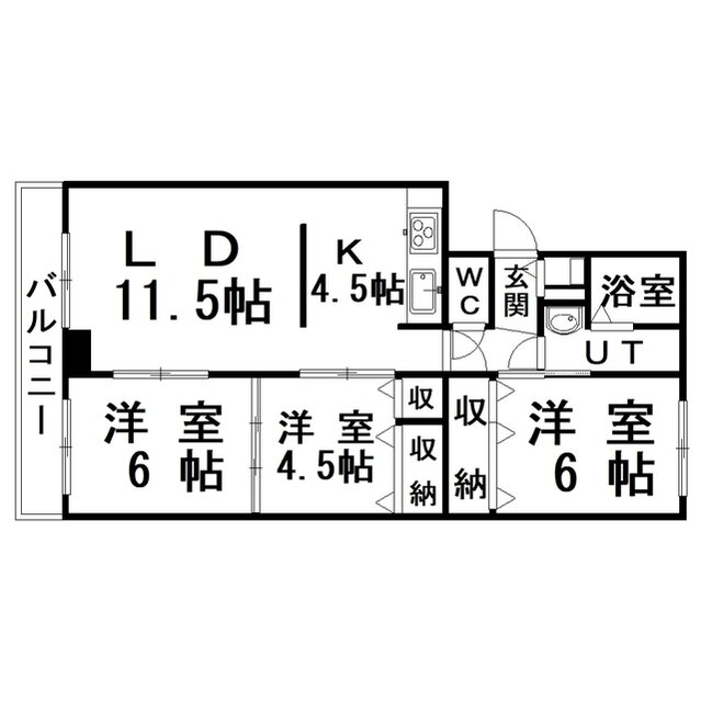 北海道釧路市春採５ 釧路駅 3LDK マンション 賃貸物件詳細