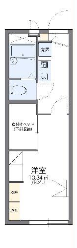 石川県白山市末広２ 松任駅 1K アパート 賃貸物件詳細