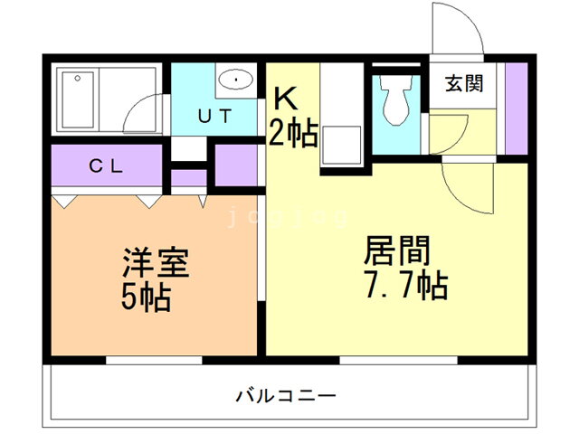 北海道札幌市東区北二十四条東９ 元町駅 1LDK マンション 賃貸物件詳細