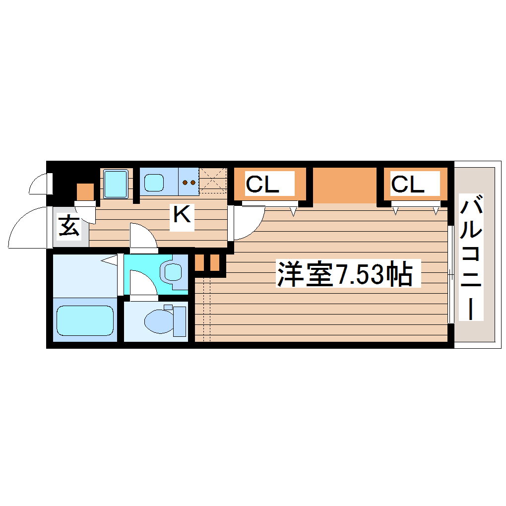 宮城県仙台市青葉区錦町２ 仙台駅 1K マンション 賃貸物件詳細