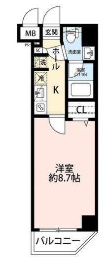 東京都大田区鵜の木３ 鵜の木駅 1K マンション 賃貸物件詳細
