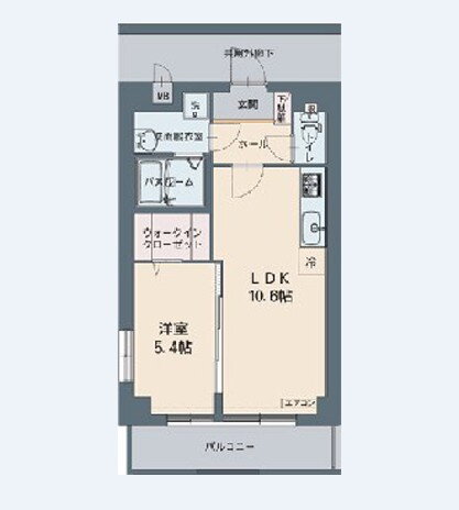カンサレーション 3階 1LDK 賃貸物件詳細
