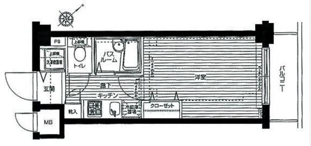 東京都大田区鵜の木３ 鵜の木駅 1K マンション 賃貸物件詳細