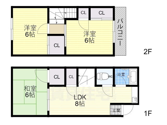 大阪府大阪市平野区加美北６ 南巽駅 3LDK 一戸建て 賃貸物件詳細