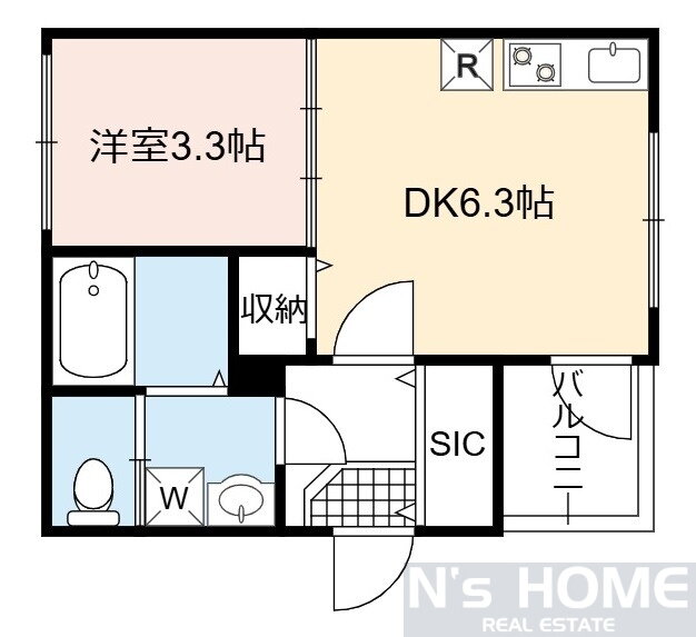 大阪府大阪市都島区都島中通２ 京橋駅 1DK アパート 賃貸物件詳細