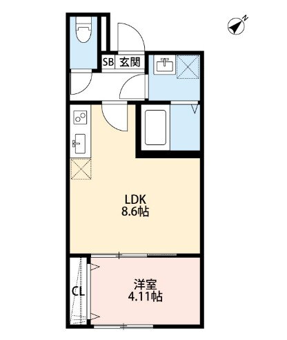 セシボン江戸川２０ 2階 1LDK 賃貸物件詳細