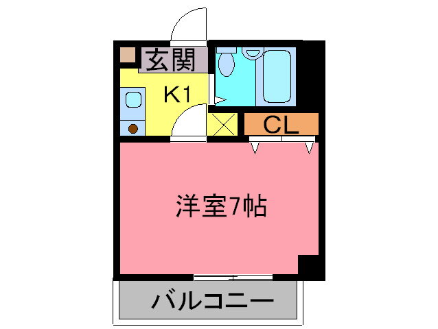 兵庫県川西市花屋敷山手町 川西能勢口駅 1K マンション 賃貸物件詳細