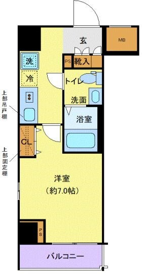 クレヴィスタ蒲田 7階 1K 賃貸物件詳細