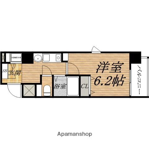 大阪府大阪市中央区南新町２ 谷町四丁目駅 1K マンション 賃貸物件詳細