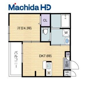 兵庫県尼崎市神田中通８ 尼崎駅 1DK マンション 賃貸物件詳細