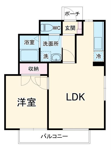 埼玉県さいたま市見沼区大字南中野 大宮駅 1LDK アパート 賃貸物件詳細