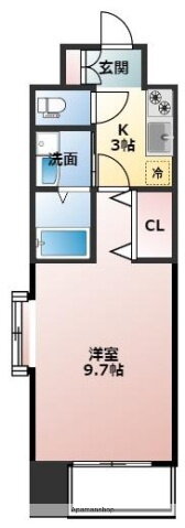 広島県広島市佐伯区五日市中央３ 楽々園駅 1K マンション 賃貸物件詳細