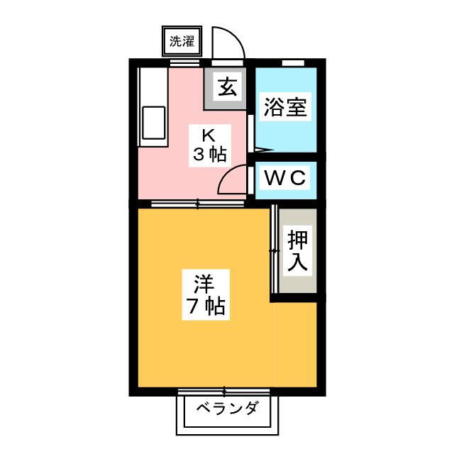 神奈川県平塚市夕陽ケ丘 平塚駅 1K アパート 賃貸物件詳細