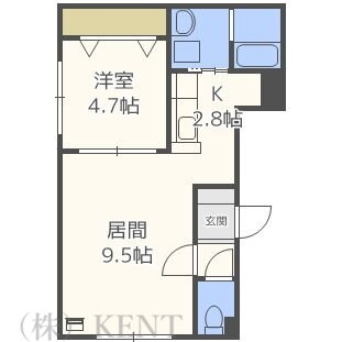 北海道札幌市西区発寒三条３ 発寒南駅 1LDK マンション 賃貸物件詳細