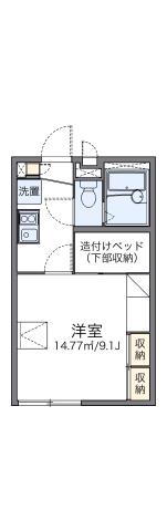 鳥取県米子市大谷町 米子駅 1K アパート 賃貸物件詳細