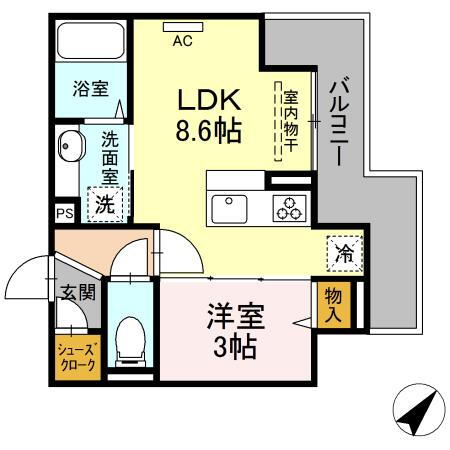 神奈川県横浜市港北区大倉山４ 大倉山駅 1LDK アパート 賃貸物件詳細