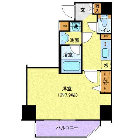 ジェノヴィア新御徒町スカイガーデン 5階 1K 賃貸物件詳細