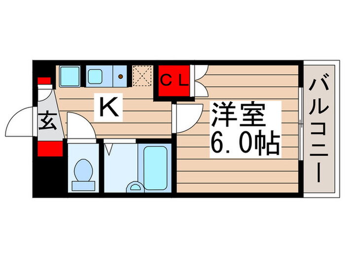 ダイトクビル 2階 1K 賃貸物件詳細