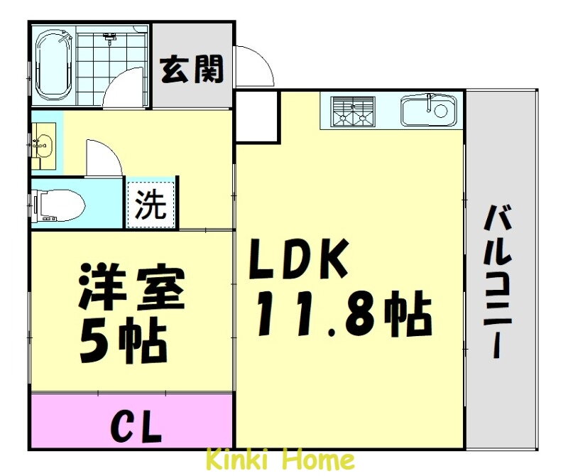和歌山県和歌山市善明寺 六十谷駅 1LDK マンション 賃貸物件詳細