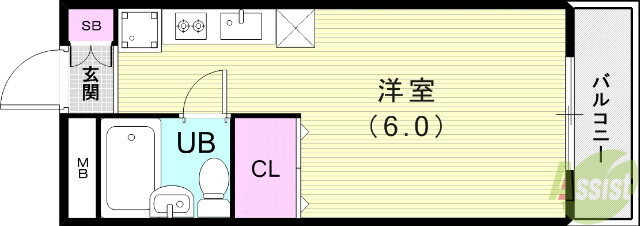 兵庫県神戸市北区鈴蘭台東町４ 鈴蘭台駅 ワンルーム アパート 賃貸物件詳細