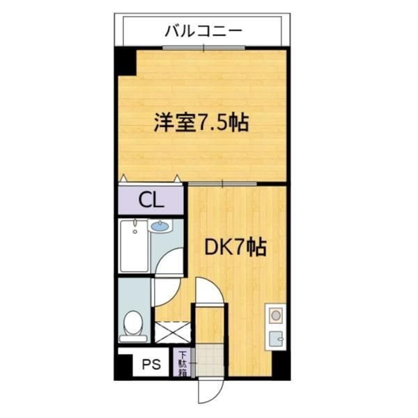 兵庫県姫路市佃町 手柄駅 1DK マンション 賃貸物件詳細