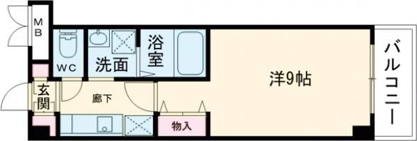 新潟県新潟市中央区神道寺１ 新潟駅 1K マンション 賃貸物件詳細