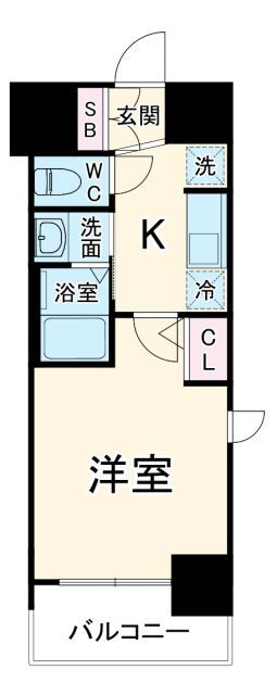 愛知県名古屋市中区新栄２ 新栄町駅 1K マンション 賃貸物件詳細