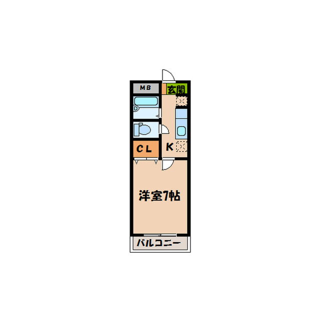 島根県松江市上乃木９ 乃木駅 1K マンション 賃貸物件詳細