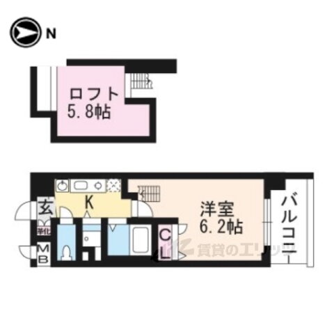 京都府京都市左京区山端橋ノ本町 修学院駅 1K マンション 賃貸物件詳細