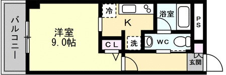 富山県富山市東田地方町１ 電気ビル前駅 1K マンション 賃貸物件詳細