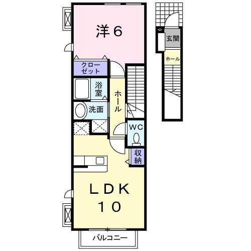茨城県石岡市東大橋 石岡駅 1LDK アパート 賃貸物件詳細