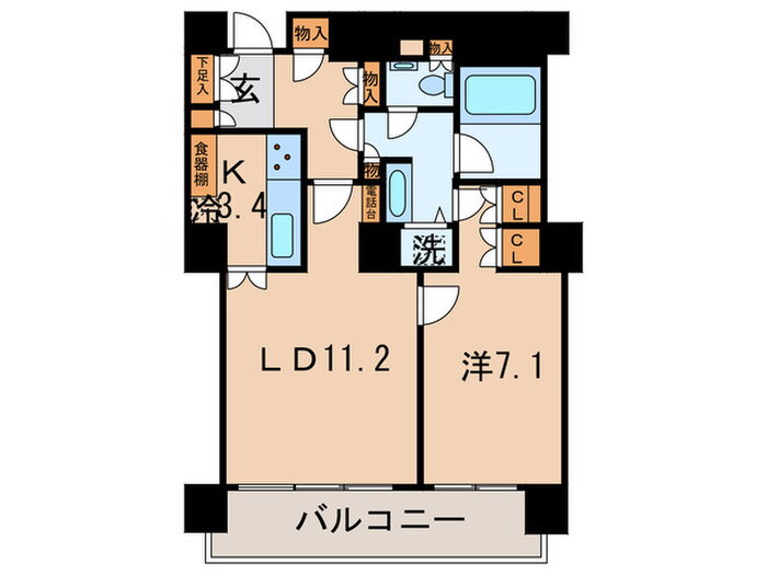 東京都中央区佃１ 月島駅 1LDK マンション 賃貸物件詳細