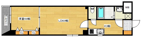 広島県広島市南区段原３ 段原一丁目駅 1LDK マンション 賃貸物件詳細