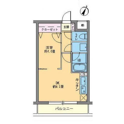 東京都渋谷区千駄ヶ谷２ 千駄ケ谷駅 1DK マンション 賃貸物件詳細