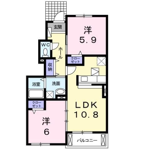 三重県四日市市日永４ 南日永駅 2LDK アパート 賃貸物件詳細