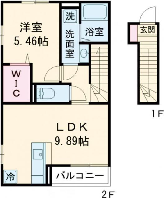 東京都葛飾区東水元１ 金町駅 1LDK アパート 賃貸物件詳細