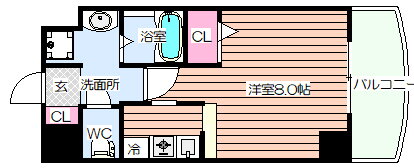 大阪府大阪市淀川区宮原５ 東三国駅 1K マンション 賃貸物件詳細