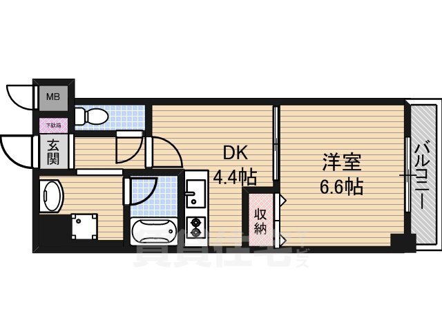 大阪府大阪市都島区東野田町４ 京橋駅 1K マンション 賃貸物件詳細