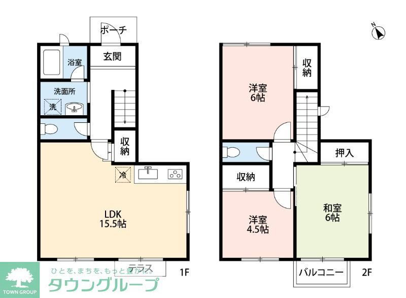 コートサイドアベニューＬ棟 1階 3LDK 賃貸物件詳細