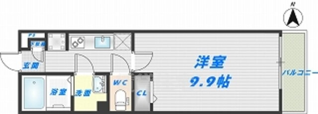 大阪府東大阪市足代南２ 布施駅 1K マンション 賃貸物件詳細