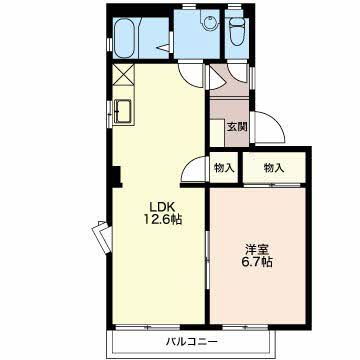 長野県長野市大字安茂里 長野駅 1LDK アパート 賃貸物件詳細