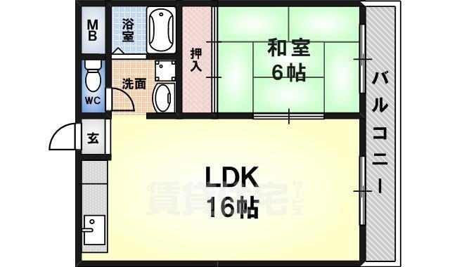 大阪府堺市北区長曽根町 新金岡駅 1LDK マンション 賃貸物件詳細