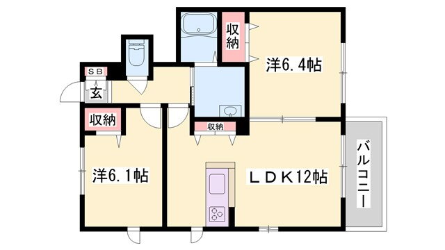兵庫県姫路市勝原区山戸 はりま勝原駅 2LDK アパート 賃貸物件詳細