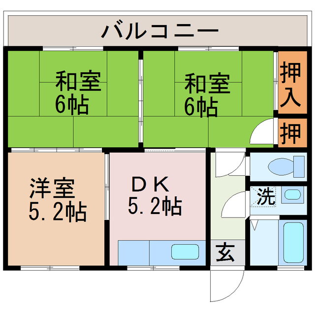 静岡県伊豆の国市南江間 韮山駅 3DK アパート 賃貸物件詳細