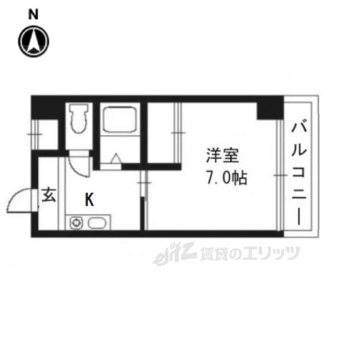京都府京都市西京区大枝沓掛町 桂駅 1K マンション 賃貸物件詳細
