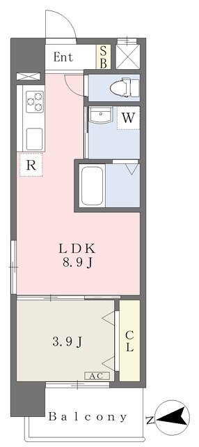 ＭＡＹＦＡＩＲ　ＫＩＹＯＭＡＣＨＩ　ＰＲＥＭＩＵＭ 2階 1LDK 賃貸物件詳細